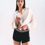 Nagnata Club Stripe Polo Oat