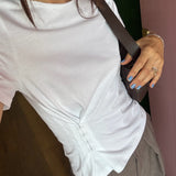 Pinch Tee - White