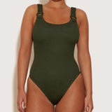 Domino Swim - Metallic Khaki