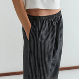 Ease Trouser - Mono Stripe