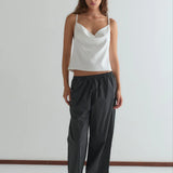 Ease Trouser - Mono Stripe