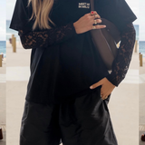 Voluminous Short - Silk Taffeta - Black