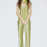 Bias Cut Cami - Sage