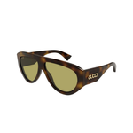 GG2128S Sunglasses – Havana Green | Gucci I Side & Front View 