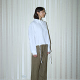 Linen Ease Trouser Pine Check