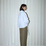 Linen Ease Trouser Pine Check