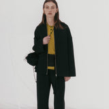 Orwell Jacket - Black Bonded Suiting