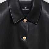 Luca Jacket - Black Recycled Leather