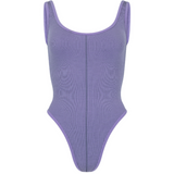 Classic Wool Bodysuit - Iris