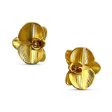 Orchid Earrings X La-Lu - Gold