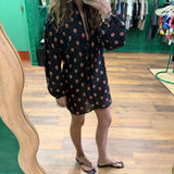 Popover Mini Tie Dress - Vida