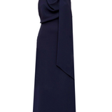 Catherine Buckle Maxi Dress - Navy