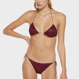 Lumière Two Piece Bikini - Burgundy