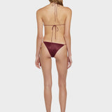 Lumière Two Piece Bikini - Burgundy