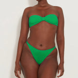 Jean Bikini Crinkle - Emerald