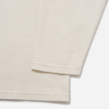 Varsity Relaxed L/S Tee - Ivory