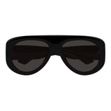 BV1362S001 Veneta Pilot Sunglasses - Black/Grey