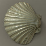 Scallop Incense Holder - Silver