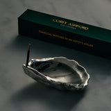 Oyster Incense Holder - Silver