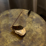 Oyster Incense Holder - Gold