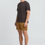 Mills Heavyweight Cotton Tee - Bitter