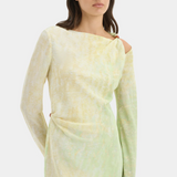 Citterio Mini Dress - Giardino Citro Print
