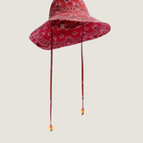 Floppy Hat - Vintage Red/Real Red