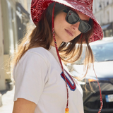 Floppy Hat - Vintage Red/Real Red