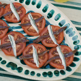 Foglia Ceramic Oval Serving Platter