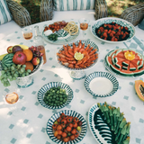 Foglia Ceramic Oval Serving Platter