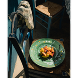 Spiaggia Ceramic Serving Polka Face Plate