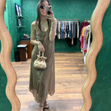 Cooper Layered Midi Dress - Linnea
