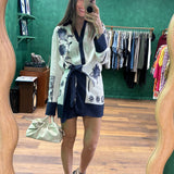 Phillipa Shirt Dress in Eira Midnight