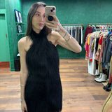 Odessa Top / Mini Dress - Black
