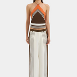 Destino Tailored Pant - Pacha Stripe