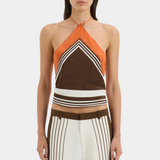 Destino Tailored Pant - Pacha Stripe