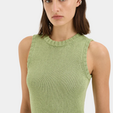 Lula Open Back Dress - Green