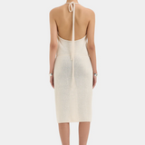 Lula Halter Dress - Natural
