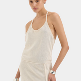 Lula Halter Dress - Natural