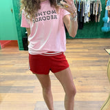 Downtown Mesh Short - Poppy