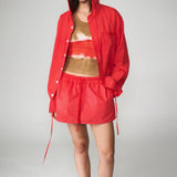 Cool Mini Skirt - Scarlet