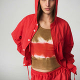 Cool Mini Skirt - Scarlet