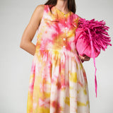 Silk Cotton Mini Tank Dress