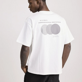 Cosmographical Relaxed Short Sleeve Tee - White