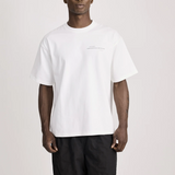 Cosmographical Relaxed Short Sleeve Tee - White