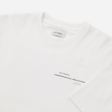 Cosmographical Relaxed Short Sleeve Tee - White
