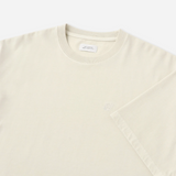 SNYC Relaxed Pigment Dyed Short Sleeve Tee - Ivory