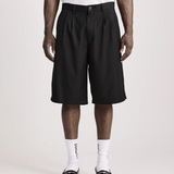 Feliz Two Tuck Walk Short - Black