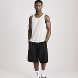 Feliz Two Tuck Walk Short - Black