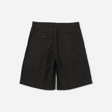 Feliz Two Tuck Walk Short - Black